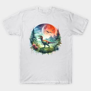 Dinosaur in nature T-Shirt